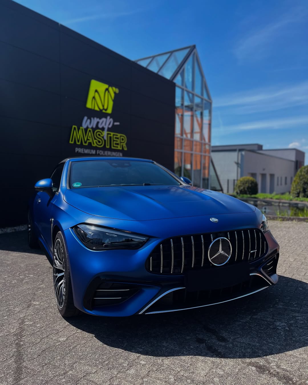 Mercedes CLE - PPF matt fullwrap